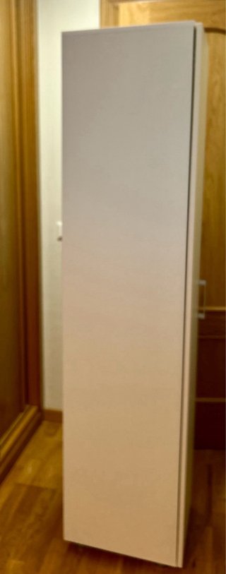Armario blanco 40x42x180 Melanina blanco.