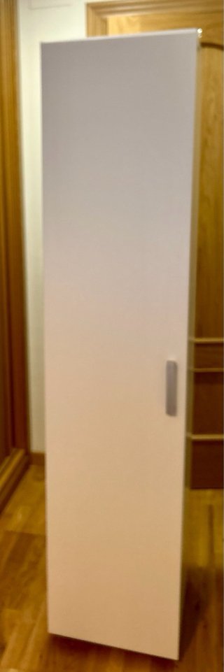 Armario blanco 40x42x180 Melanina blanco.
