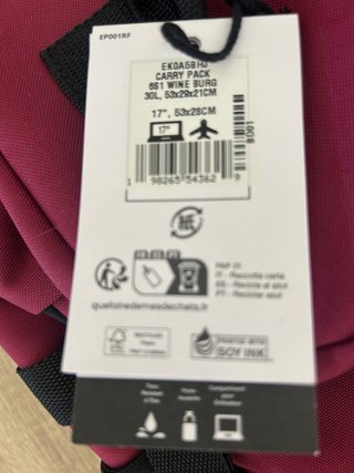 Mochila Eastpak Carry Pack Rosa