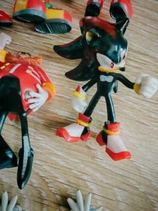 Confezione assortita di figure in metallo di Sonic Jada