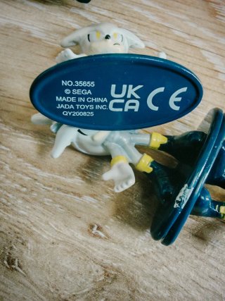 Confezione assortita di figure in metallo di Sonic Jada