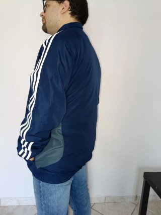 Giacca Adidas Climalite Blu Navy Uomo