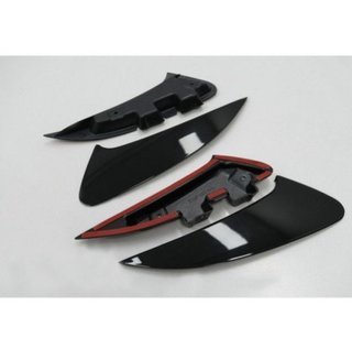 Aletines de paragolpes trasero para Mercedes CLA C