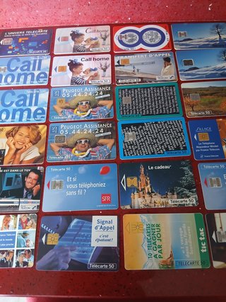 45 Schede Telefoniche Francia