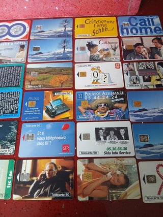 45 Schede Telefoniche Francia