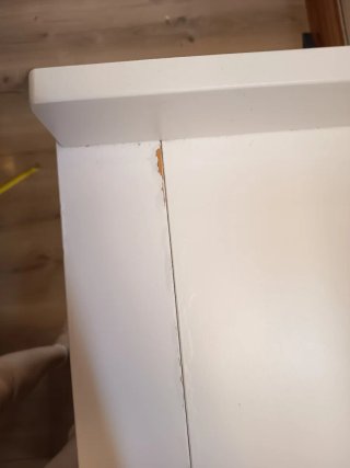 Mobile fasciatoio bianco per bambini