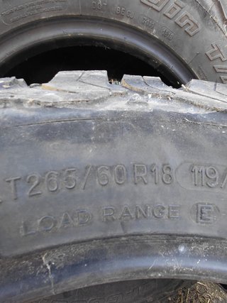 2 Ruedas BF Goodrich All-Terrain 265/60 R18