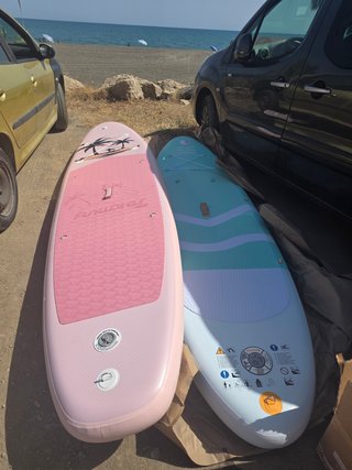 Tabla Paddle Surf 3.35m Rosa - Un Uso