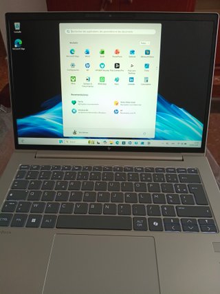 HP EliteBook portatile argento