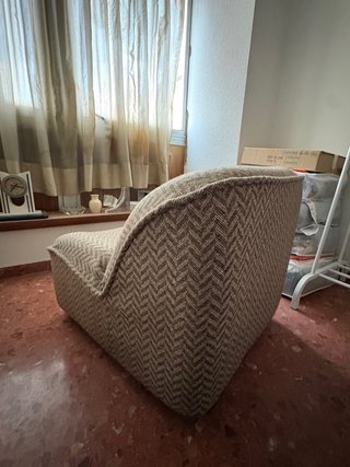 8 sillones y 2 taburetes de tela