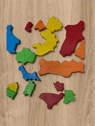 Puzzle delle Comunità Autonome di Spagna e Portogallo