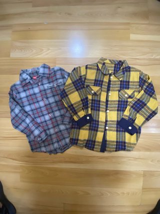 2 Camicie a quadri per bambino