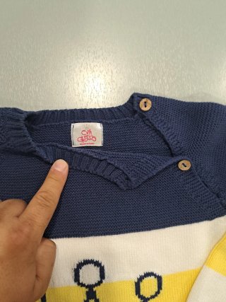 Maglia Eva Castro 4 anni corona