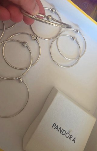 Bracciali Pandora Argento e Multicolor