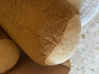 Grande orsetto di peluche marrone