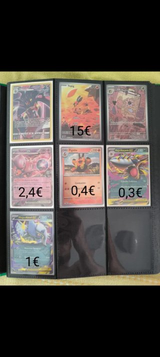 Lote Cartas Pokémon