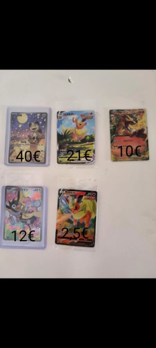 Lote Cartas Pokémon