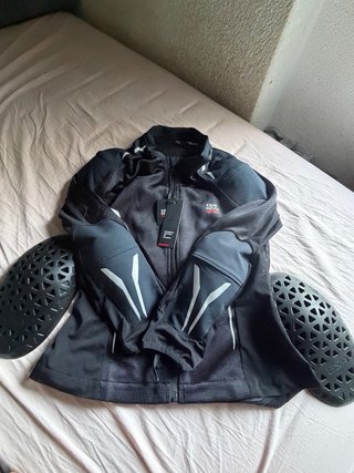 Chaqueta de moto KEMIMOTO con protecciones