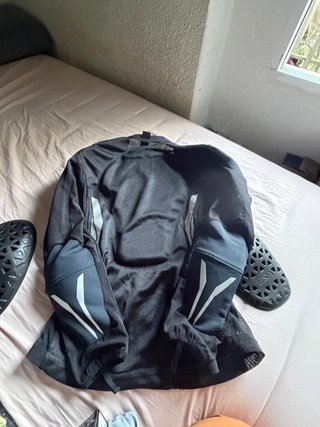 Chaqueta de moto KEMIMOTO con protecciones