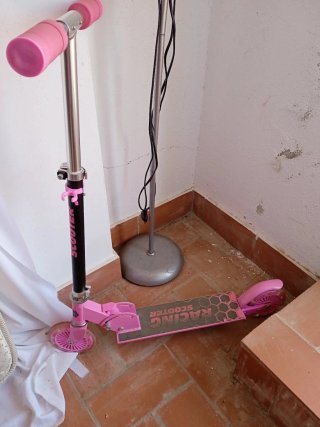 Patinete infantil rosa