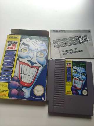 Batman Return of the Joker NES PAL-B Ver 1991
