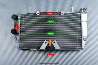 Radiador DUCATI SBK 1098 / 1198 S R 2007 - 2012