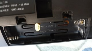 Radio FM Portátil 13K Nueva