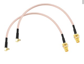 2 Conectores MMCX Macho 90°