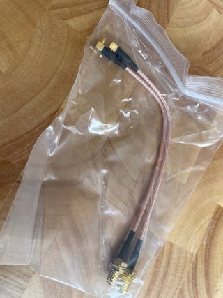 2 Conectores MMCX Macho 90°
