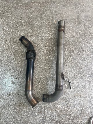 Downpipe e intermedio escape BMW (F22)