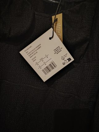 Vestido negro nuevo