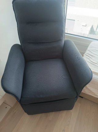 Sillón eléctrico Relax Gris Tela