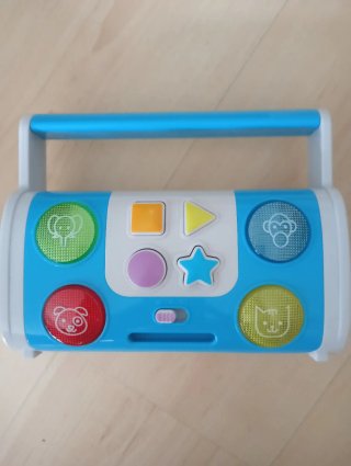Giochi per neonati, tappeto musicale e cassetta