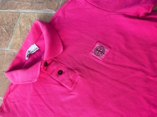 Polo Stone Island Taglia M Rosa