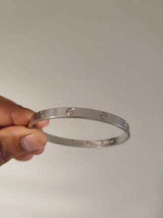 Conjunto Pulsera y Anillo Cartier LOVE Plata