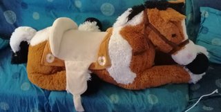Cavallo peluche grande 140 cm