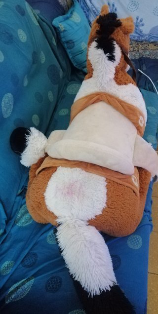 Cavallo peluche grande 140 cm