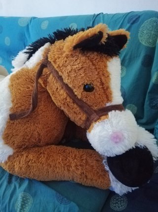 Cavallo peluche grande 140 cm