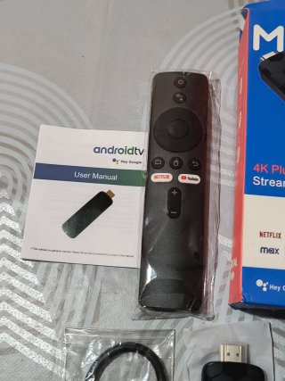 TV Stick Mortal 4k Plus Google TV 8/128gb Wifi 6
