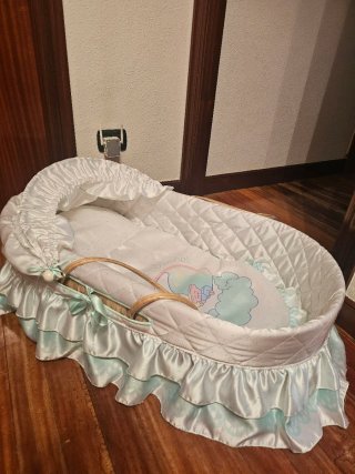 Mosè in vimini per neonati