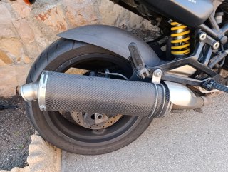 Escapes LeoVince Carbono Ducati Monster Clásica