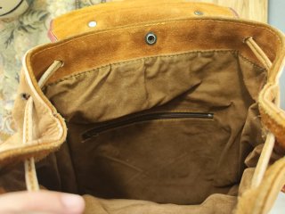 Bolso Piel Beige y Rojo PAT-CAT