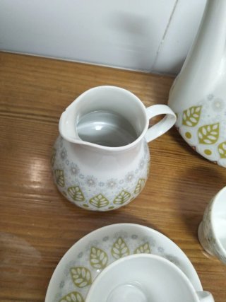 Juego de café de porcelana