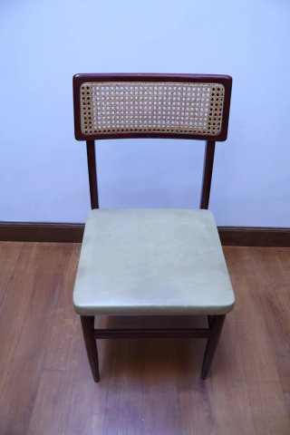 Conjunto 6 Sillas Mocholí Madera Rattan
