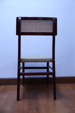 Conjunto 6 Sillas Mocholí Madera Rattan