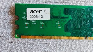 Memoria RAM Apacer 512MB DDR2 PC2-4300 533MHz