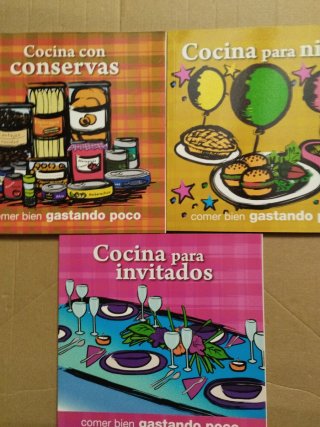 Comer bien gastando poco lote 9 libros