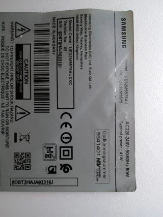 Despiece Samsung UE32M5575AU