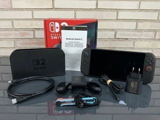 Nintendo Switch 2 Negra y Roja