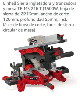 Sierra Ingletadora Einhell TE-MS 216 T